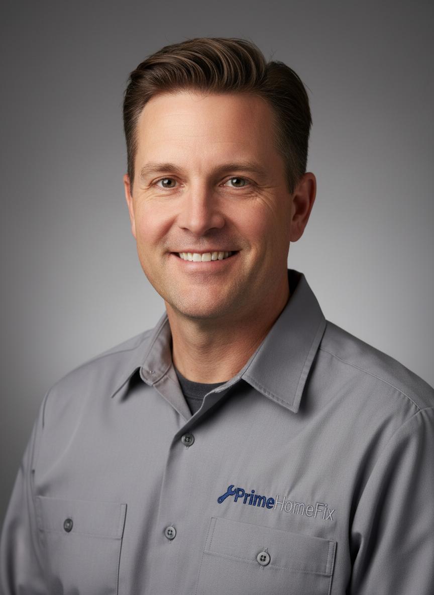 Michael Torres, Lead Technician at PrimeHomeFix